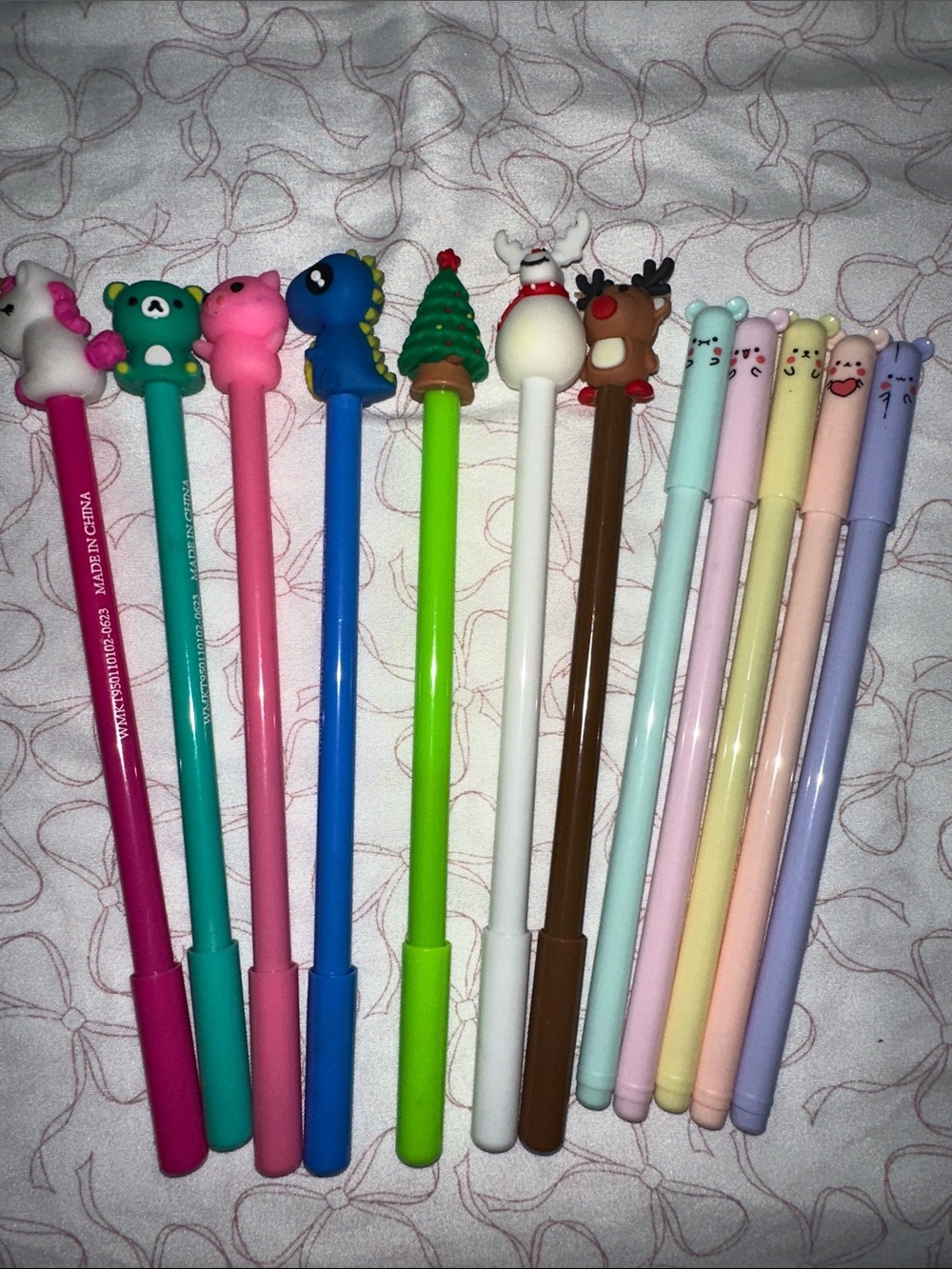 Kawaii cute multiple black pens
